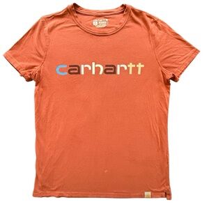 Carhartt Women's Relaxed-Fit Lightweight Graphic Short-Sleeve T-Shirt Size Med